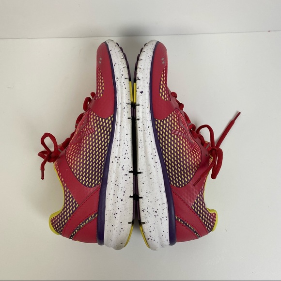 VIONIC 335 Elation 1.0 Walker Sneaker Shoes Size 8 Red Pink Purple Yellow White - Picture 12 of 13